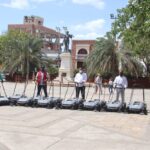 En Riohacha entraron a operar 20 barredoras ecológicas