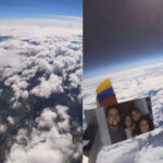 En video | Influencer colombiano realizó un experimento con un globo de helio y captó la Tierra desd...