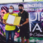 Luis Díaz, fue homenajeado en Hatonuevo en inauguración de campeonato de microfútbol que lleva su no...