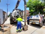 Aqualia realiza mantenimientos correctivos y preventivos en redes de alcantarillado Riohacha