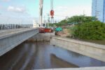 La construcción del puente del Riíto avanza sin contratiempos