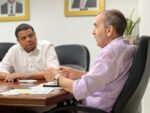 Director de Corpoguajira y alcalde de Riohacha se reúnen para acordar acciones a favor del medio amb...