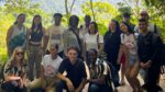 Grupo de estudiantes y docentes de la North Carolina State University en Minca.