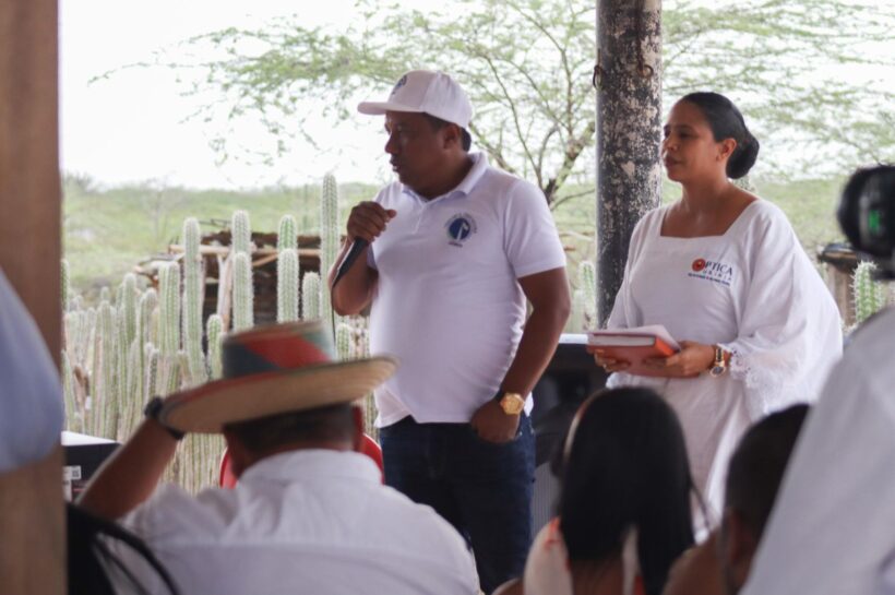 Comunidad indígena de Las Piedras entrega lote para construcción de subestación eléctrica que beneficiará a Uribia y Manaure