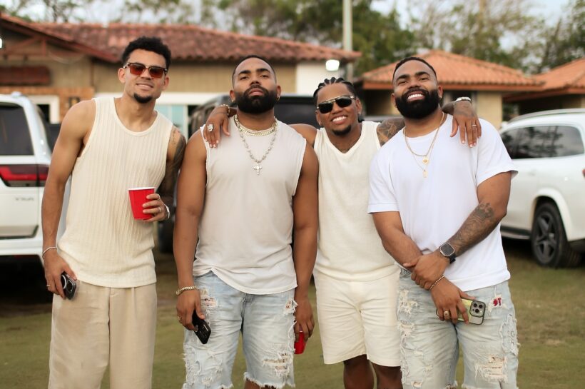 Luis Díaz bailó sin parar con Criss & Ronny en la fiesta de su matrimonio