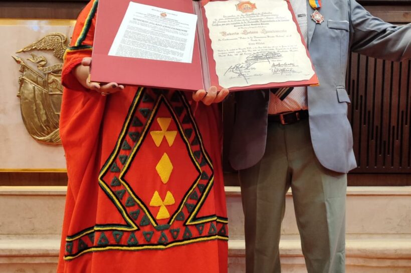 Congreso de la República rindió homenaje a dos maicaeros por sus aportes a la medicina y la cultura