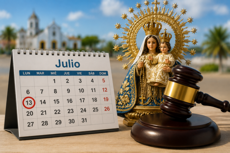 Puente festivo del 13 de julio se mantiene mientras Corte Constitucional estudia demanda