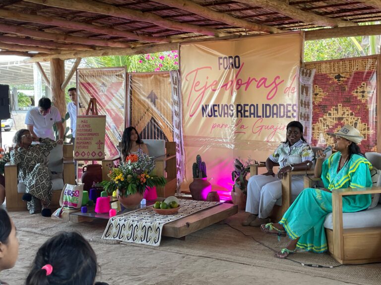 Foro «Tejedoras de Nuevas Realidades» promovió el liderazgo femenino en La Guajira